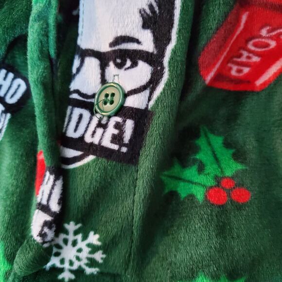 A Christmas Story Men’s Fleece Sleep Pants L – “Oh Fudge!” - Picture 2 of 4